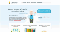 Desktop Screenshot of be.iqtester.eu